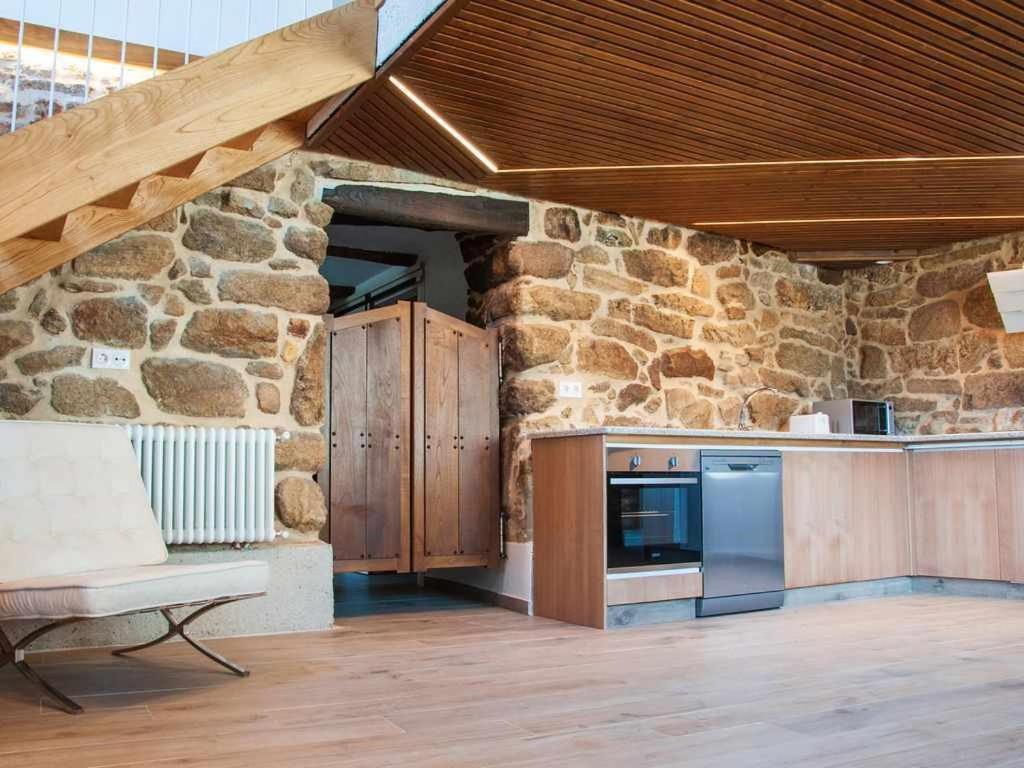 O Forno Casa Ferrador Ribeira Sacra Apartment Sober Bagian luar foto